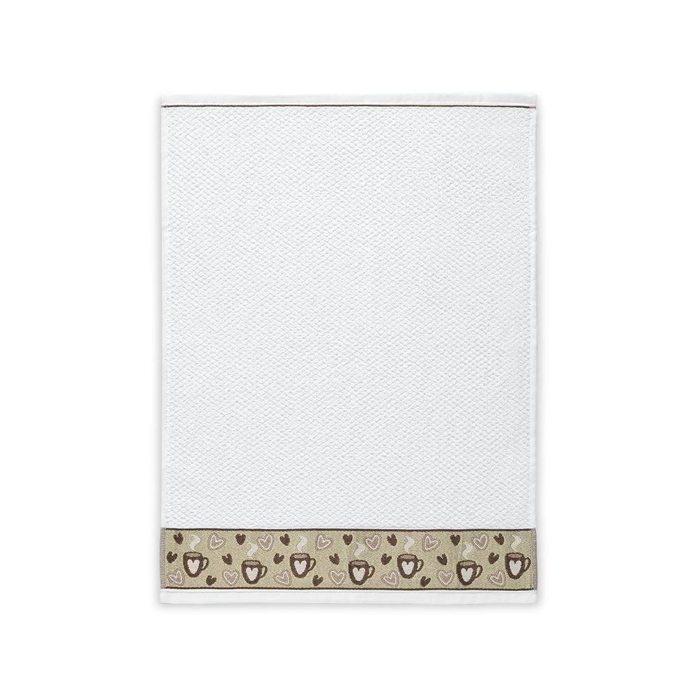 Pano De Copa 46X65 Cm Jacquard Karsten - CAFE COM CORACOES