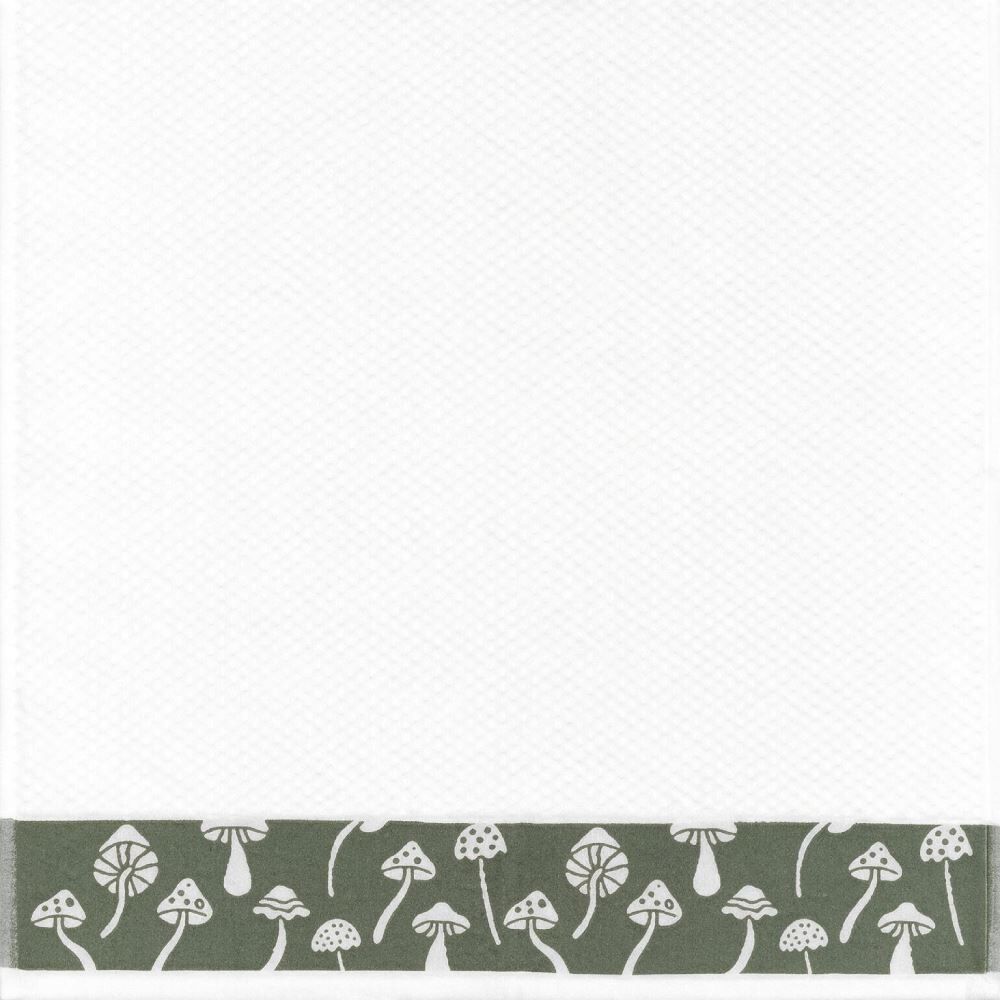 Pano de Copa 46Cm X 65Cm Jacquard Karsten - Cogumelo