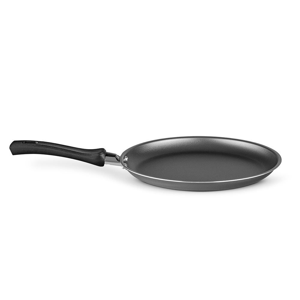 Panquequeira E Tapioqueira Cristal Superflon Mta 22Cm - GRAFITE