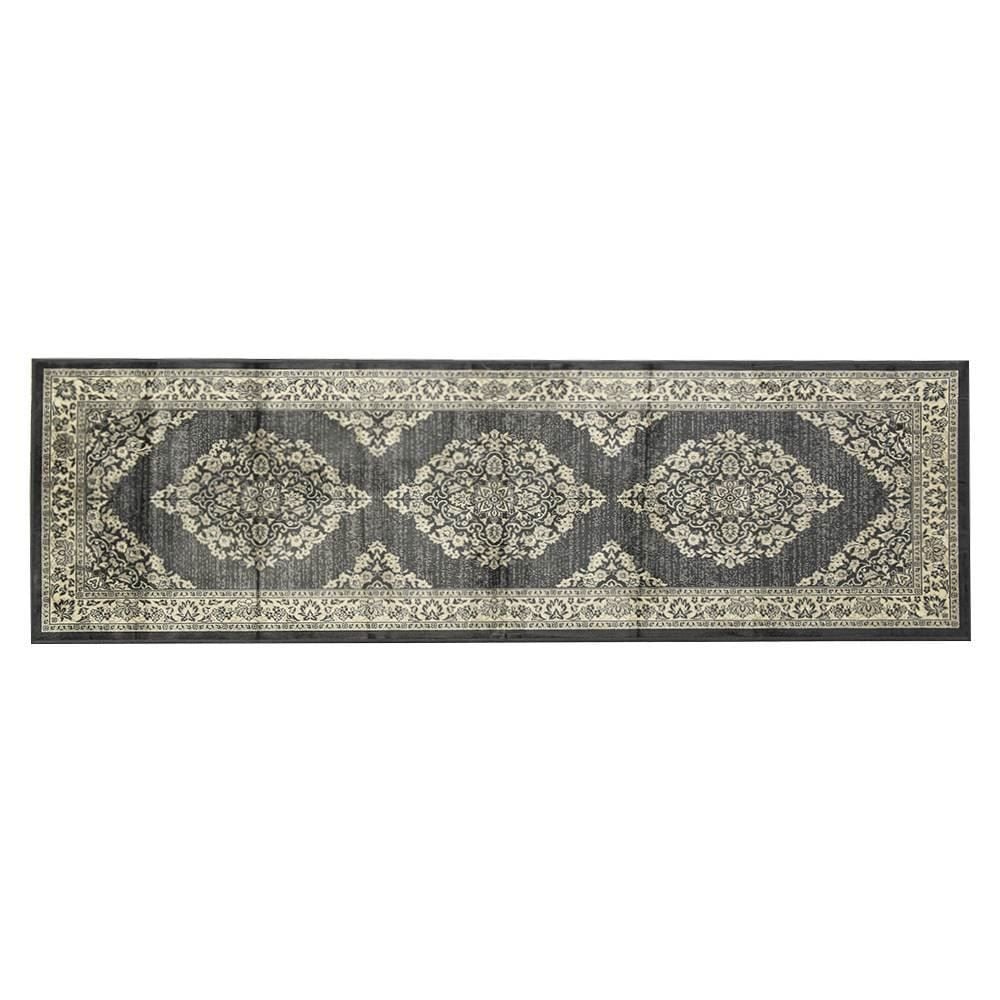 Passadeira Para Quarto E Sala Belga 0,67X2,10 M Havan Casa - Moldura Chumbo
