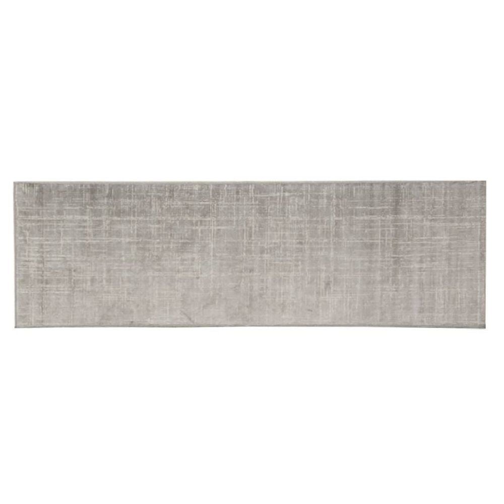 Tapete Passadeira 68Cm X 2,10M Belga Havan Casa - Cinza e Bege