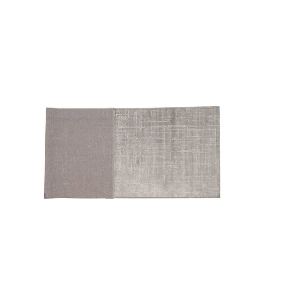 Tapete Passadeira 68Cm X 2,10M Belga Havan Casa - Cinza e Bege