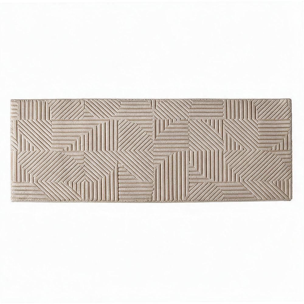 Tapete Passadeira 67Cm X 1,80M Lucca Havan Casa - OFF WHITE E 132 B