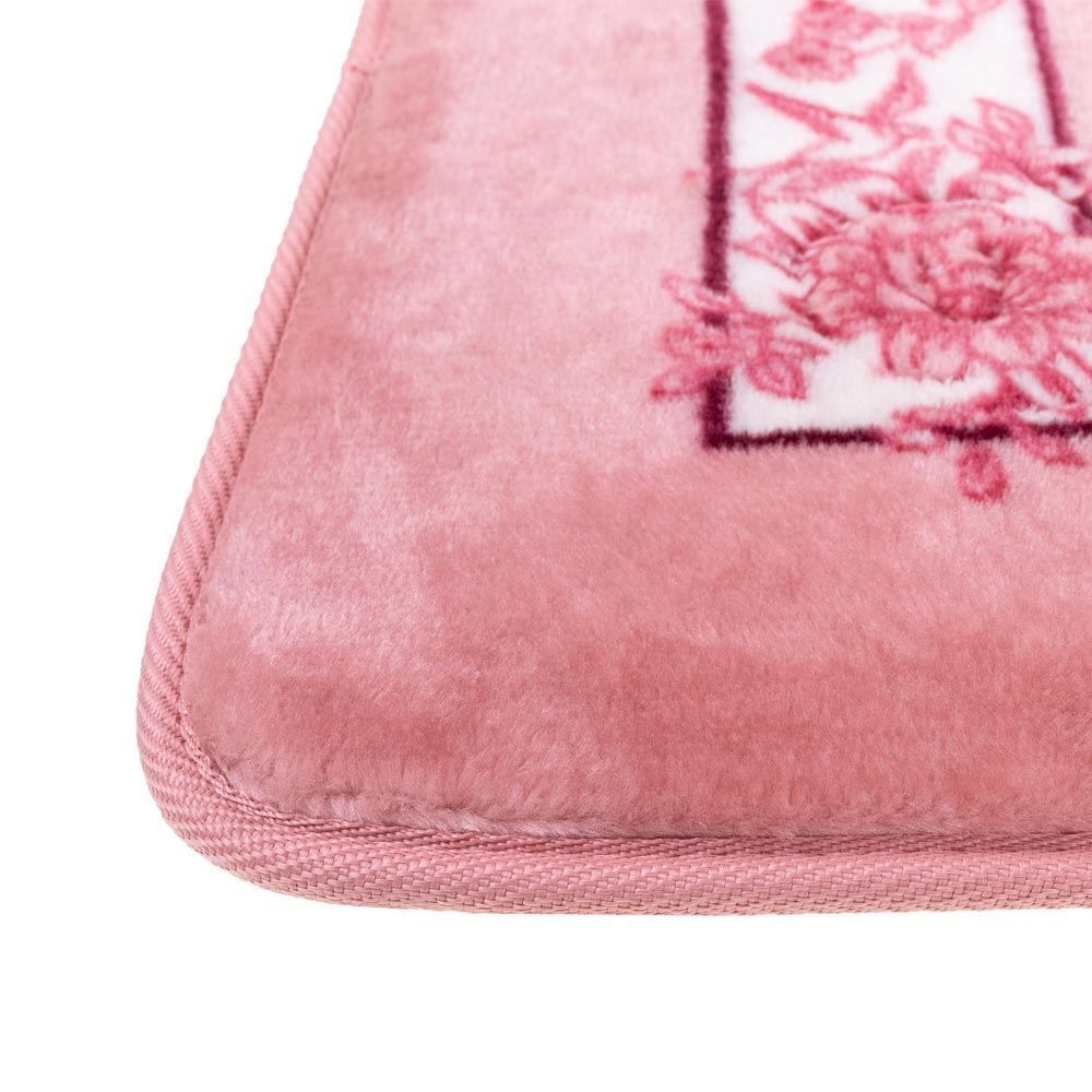 Passadeira Sevilha 60X1,80M Para Sala E Quarto - Floral Rose