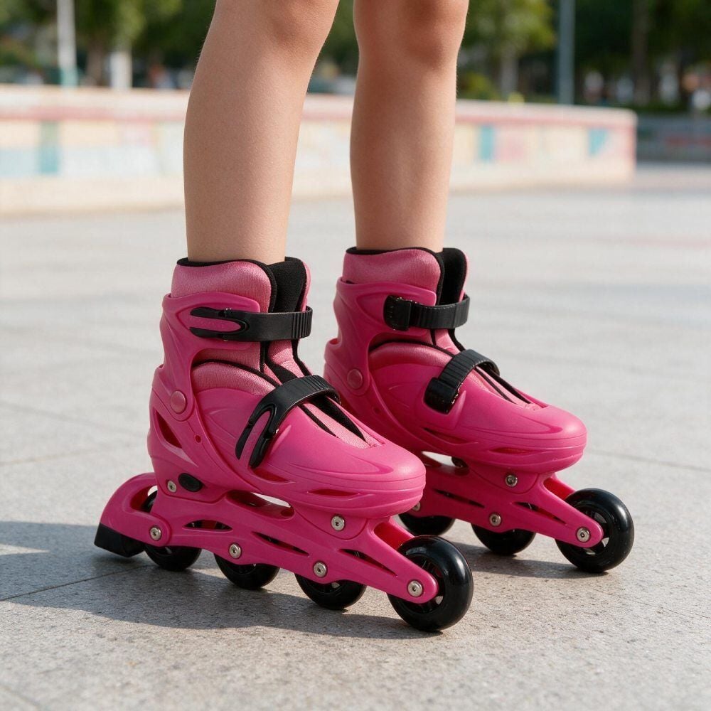 Patins Flow Rosa Ajustável 36 a 39 Havan Toys