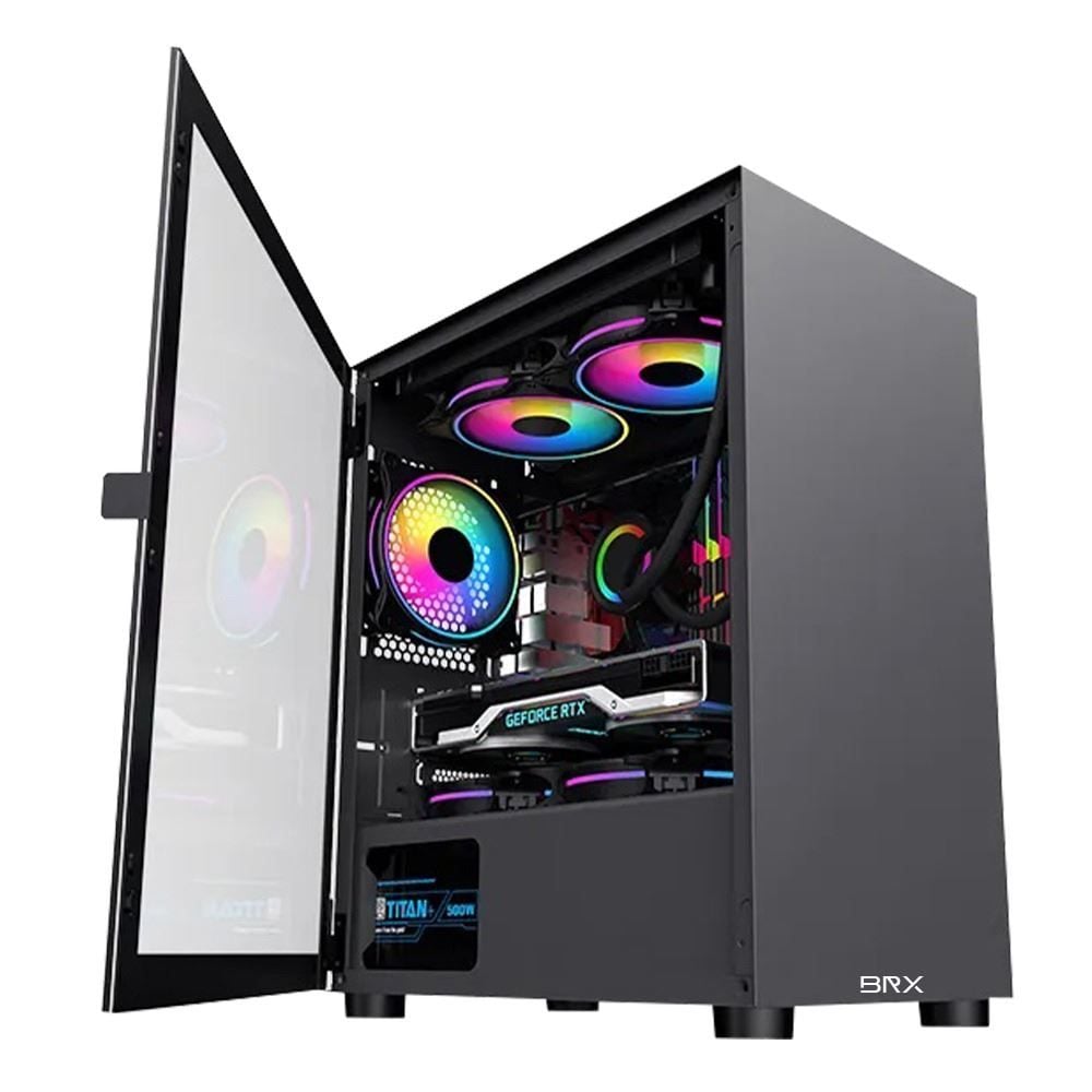 Pc Gamer Brx Ryzen 5 5700 32Gb Ssd 480Gb Rx 6600 Windows 11