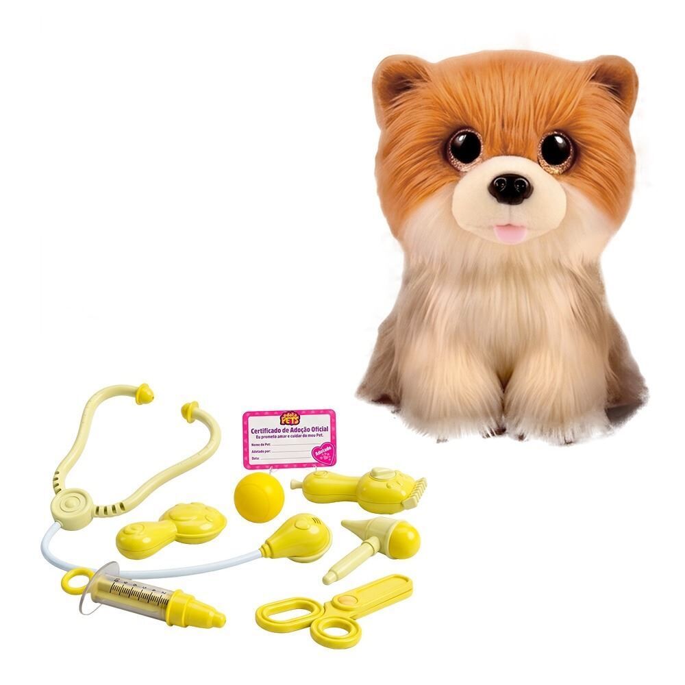 Pelúcia Adota Pets Caramelo Multikids