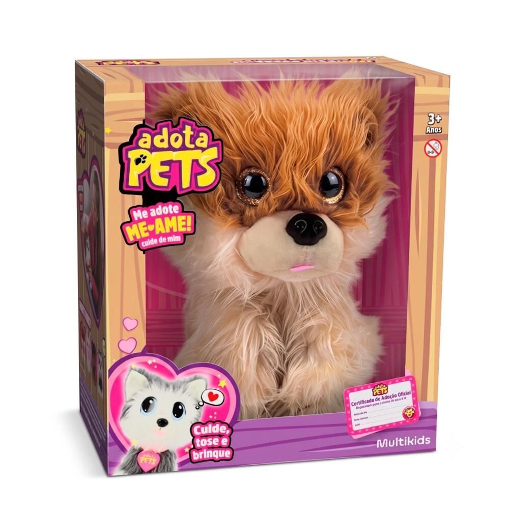 Pelúcia Adota Pets Caramelo Multikids