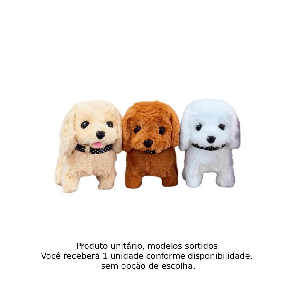 Pelúcia Cachorro com Som Havan Toys - Sortido