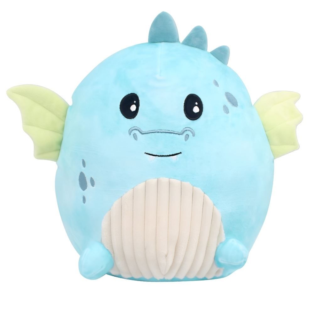 Pelúcia Fofinha Dragão 27Cm Havan Toys - Azul