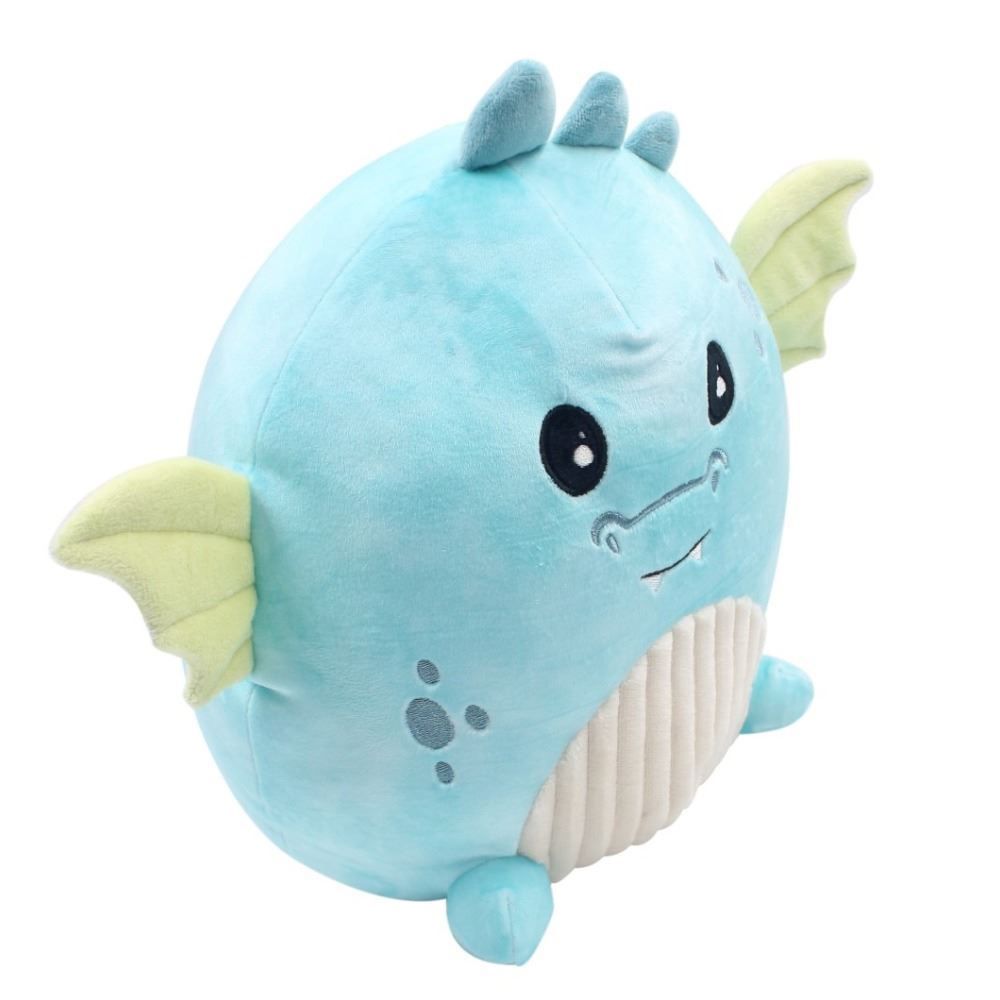 Pelúcia Fofinha Dragão 27Cm Havan Toys - Azul