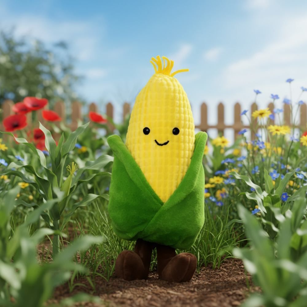 Pelúcia Mini Hortifruti Super Leguminhos Bbr Toys - Sortido