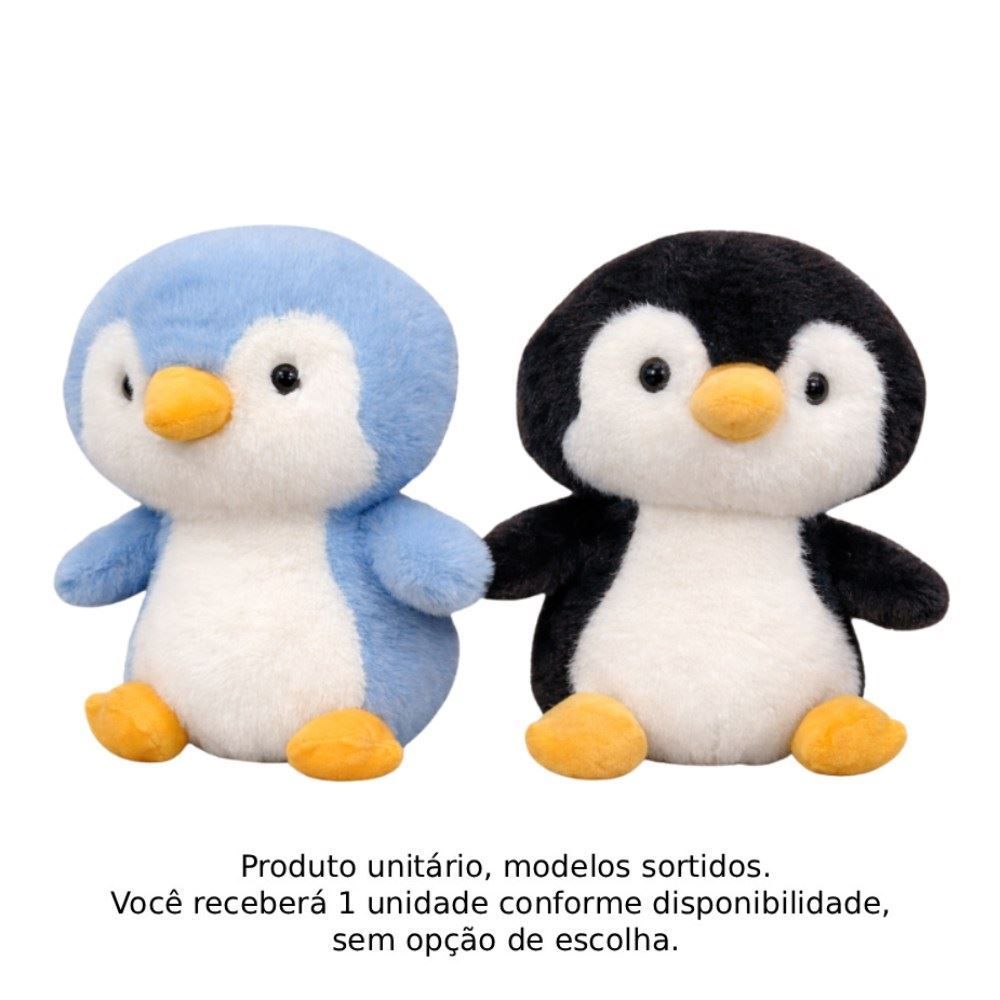 Pelúcia Pinguim Fofo 24 cm Bbr Toys - Sortido
