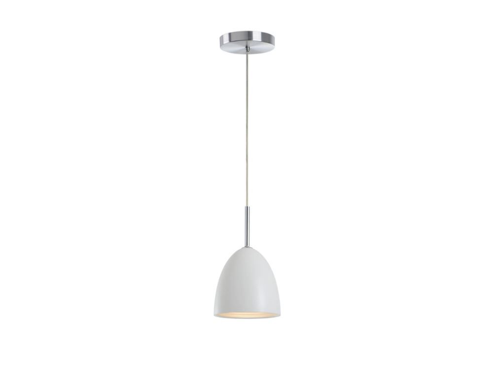 Pendente Taschibra Uni 430-A Branco 1Xe27 Alumínio
