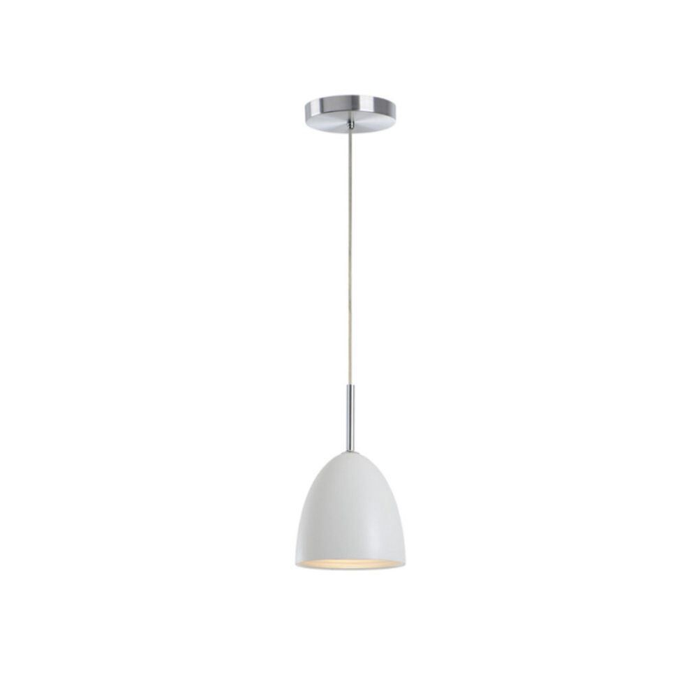 Pendente Taschibra Uni 430-A Branco 1Xe27 Alumínio