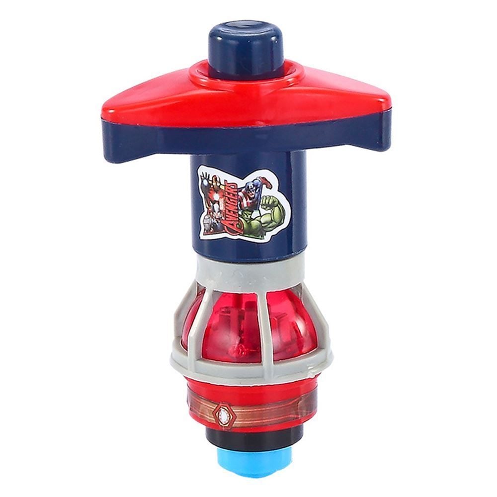 Pião Com Luz Vingadores 6Cm Etitoys - YD-505