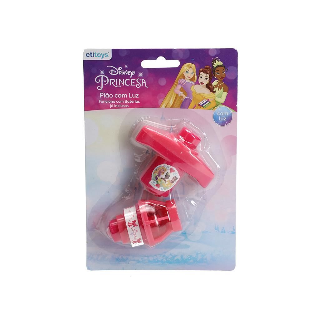 Pião com Luz Princesas 6Cm Etitoys