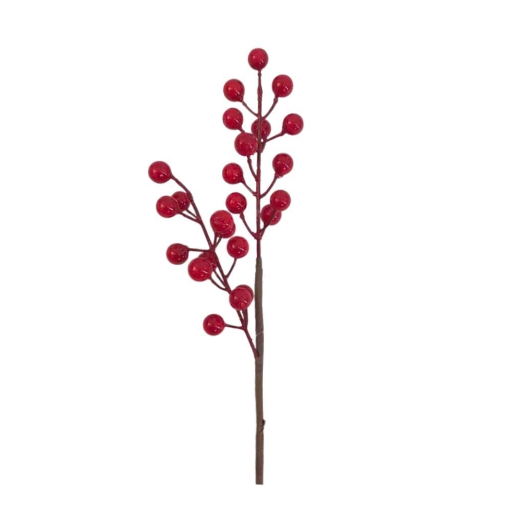Pick Natalino Azevinho Vermelho Dinatale - 33Cm
