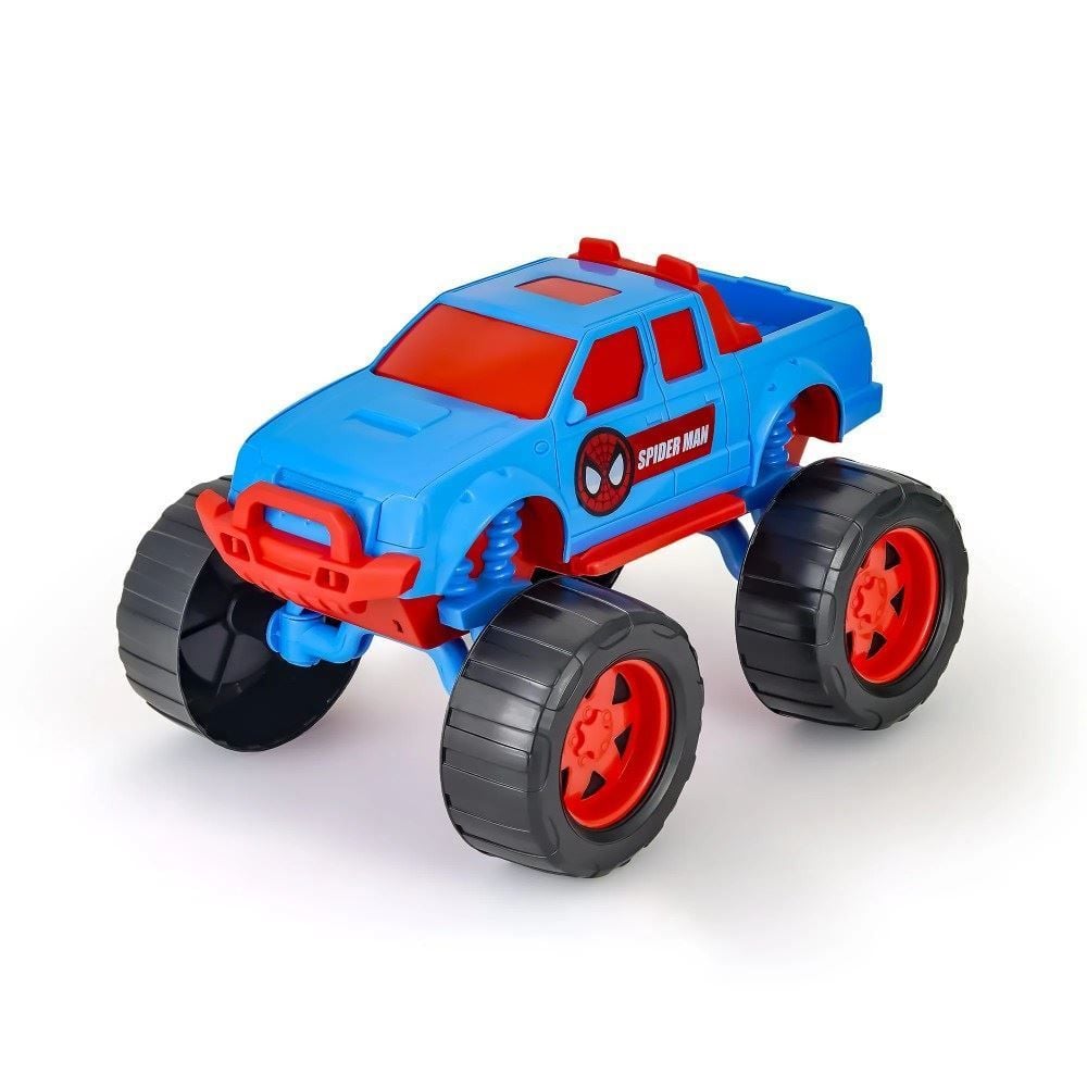 Carro Pick Up Homem-Aranha com Rodas Grandes Usual Brinquedo - 1028