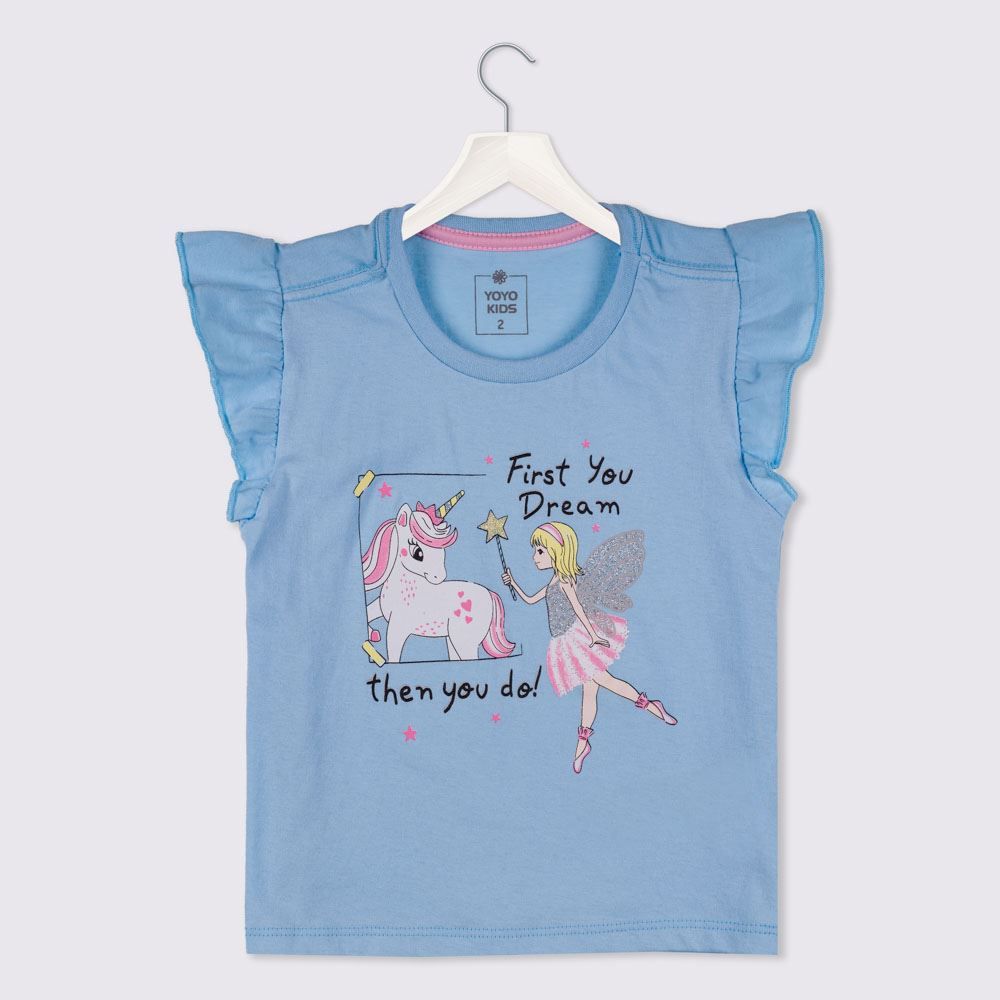 Pijama 1 a 3 Anos Fada Com Unicórnio Yoyo Kids