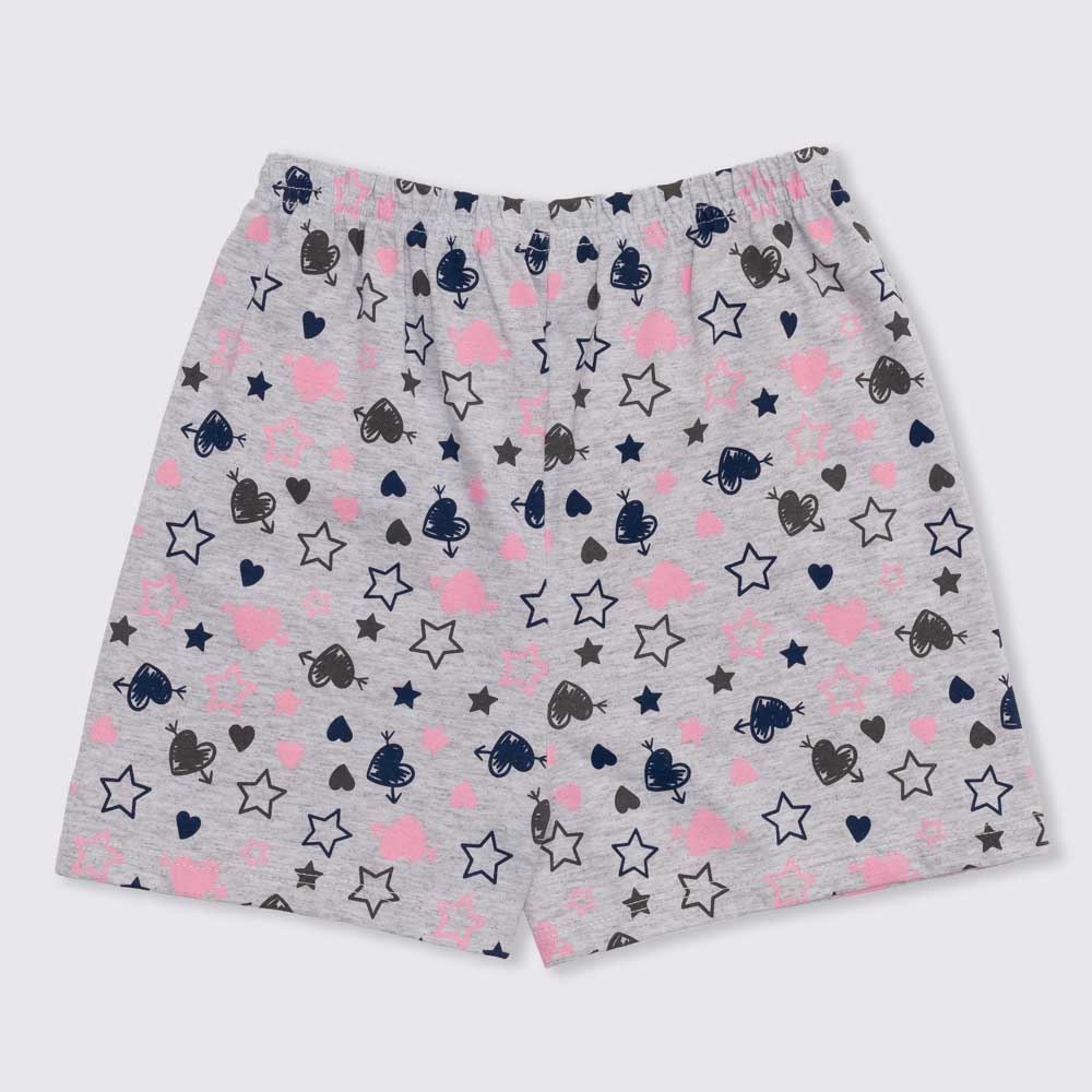 Pijama 4 A 10 Anos Estampa Middle Marmelada