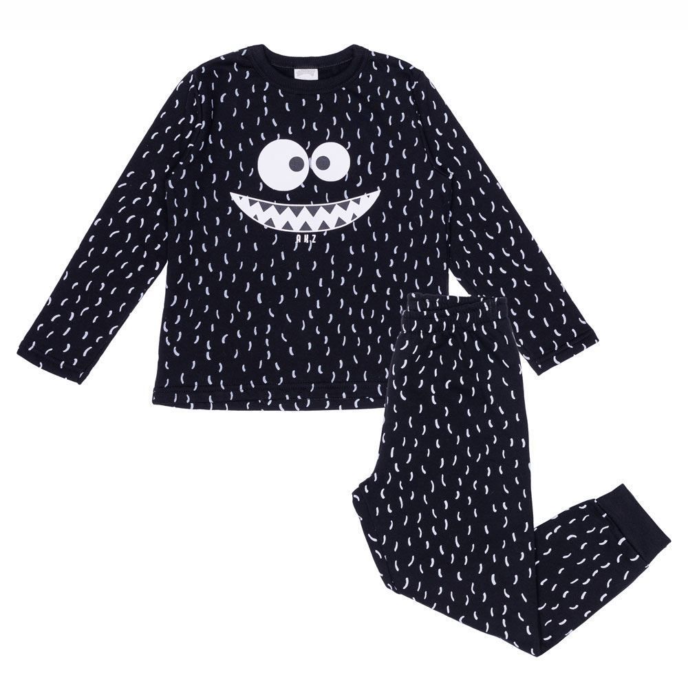 Pijama 4 a 10 anos Moletom Felpado Alakazoo