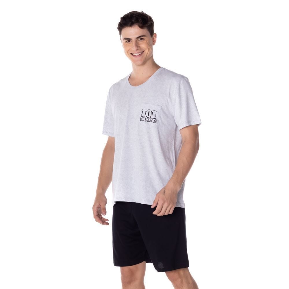 Pijama Curto 101 Dalmatas Disney
