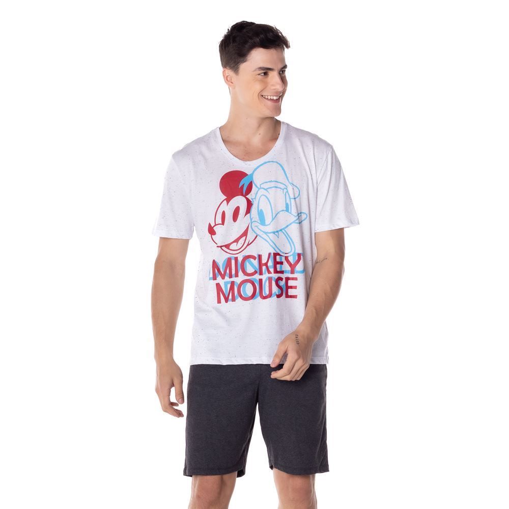 Pijama Curto Mickey e Donald Disney