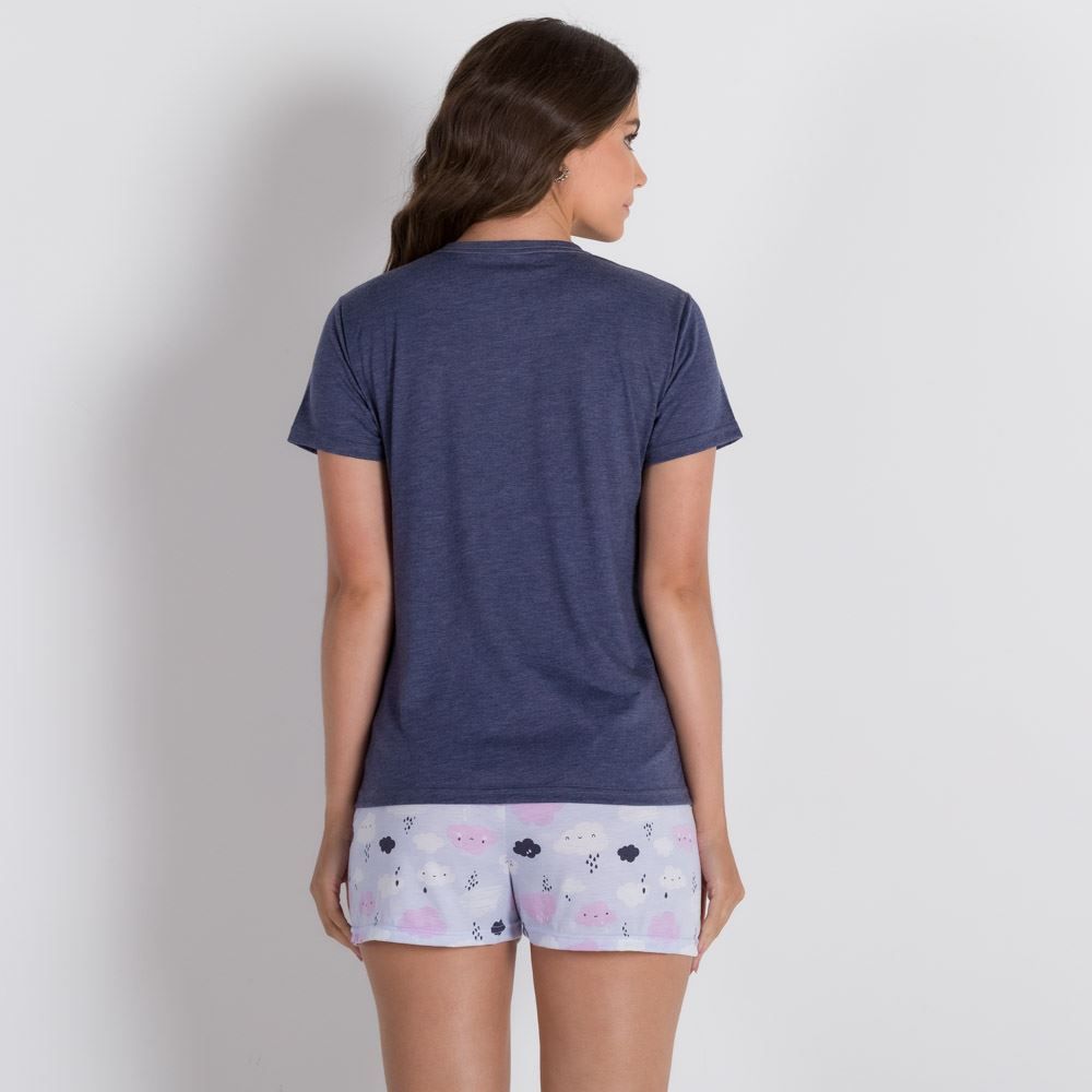 Pijama Dreams Com Shorts Holla