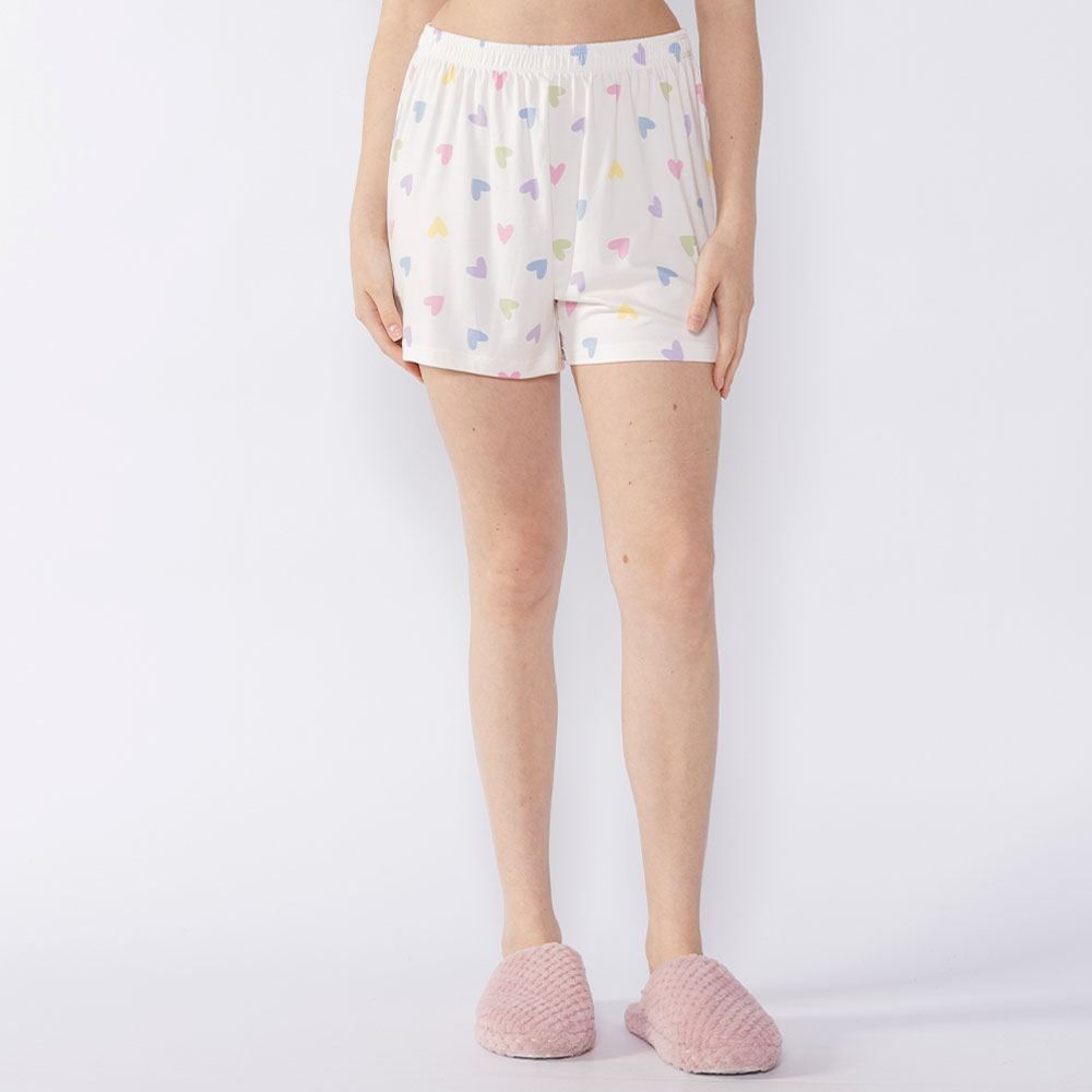 Pijama Feminino Curto De Coração Camila Moretti