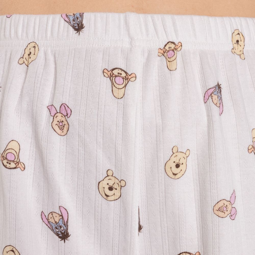 Pijama Feminino Curto Em Algodão Disney