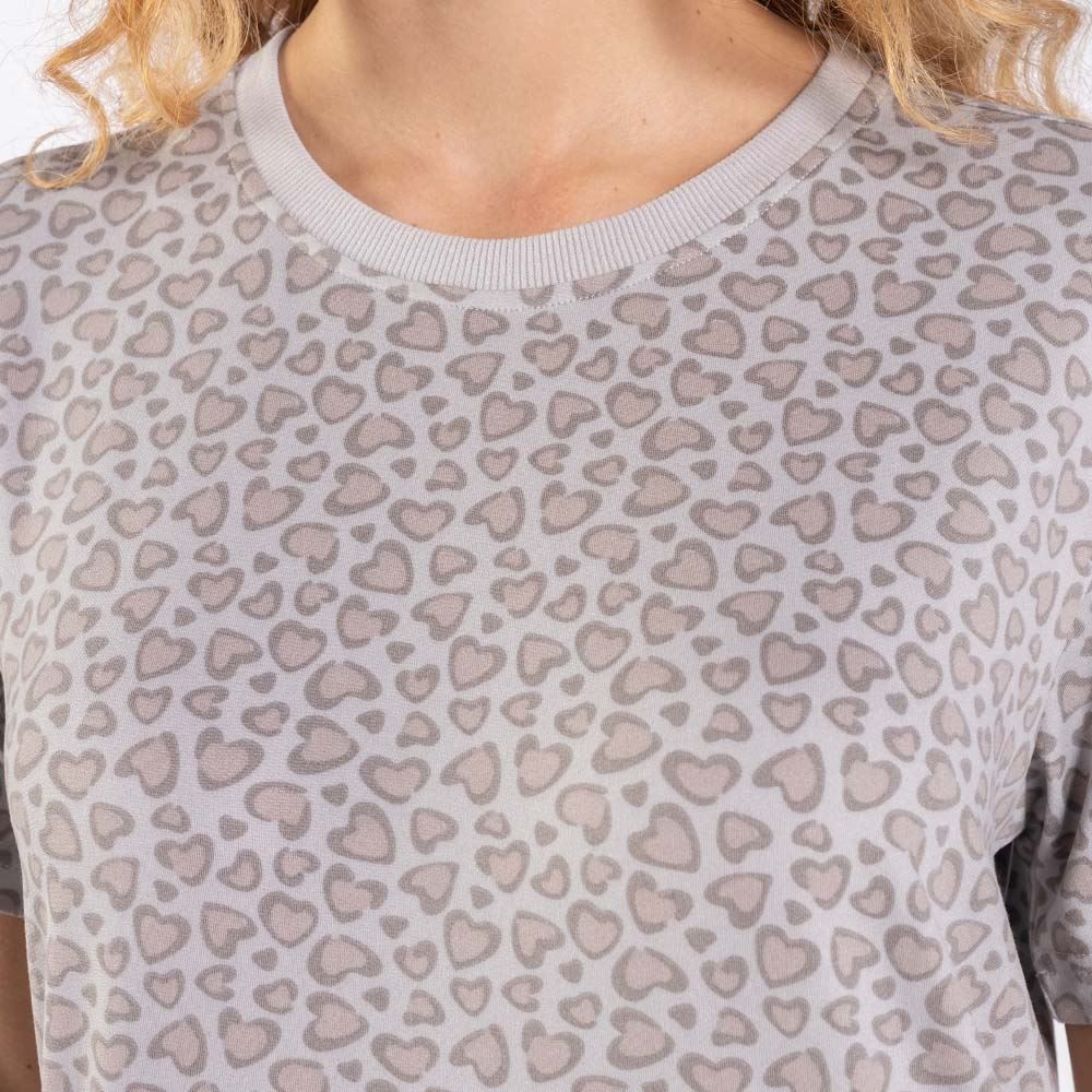 Pijama Feminino Curto Peletizado Camila Moretti