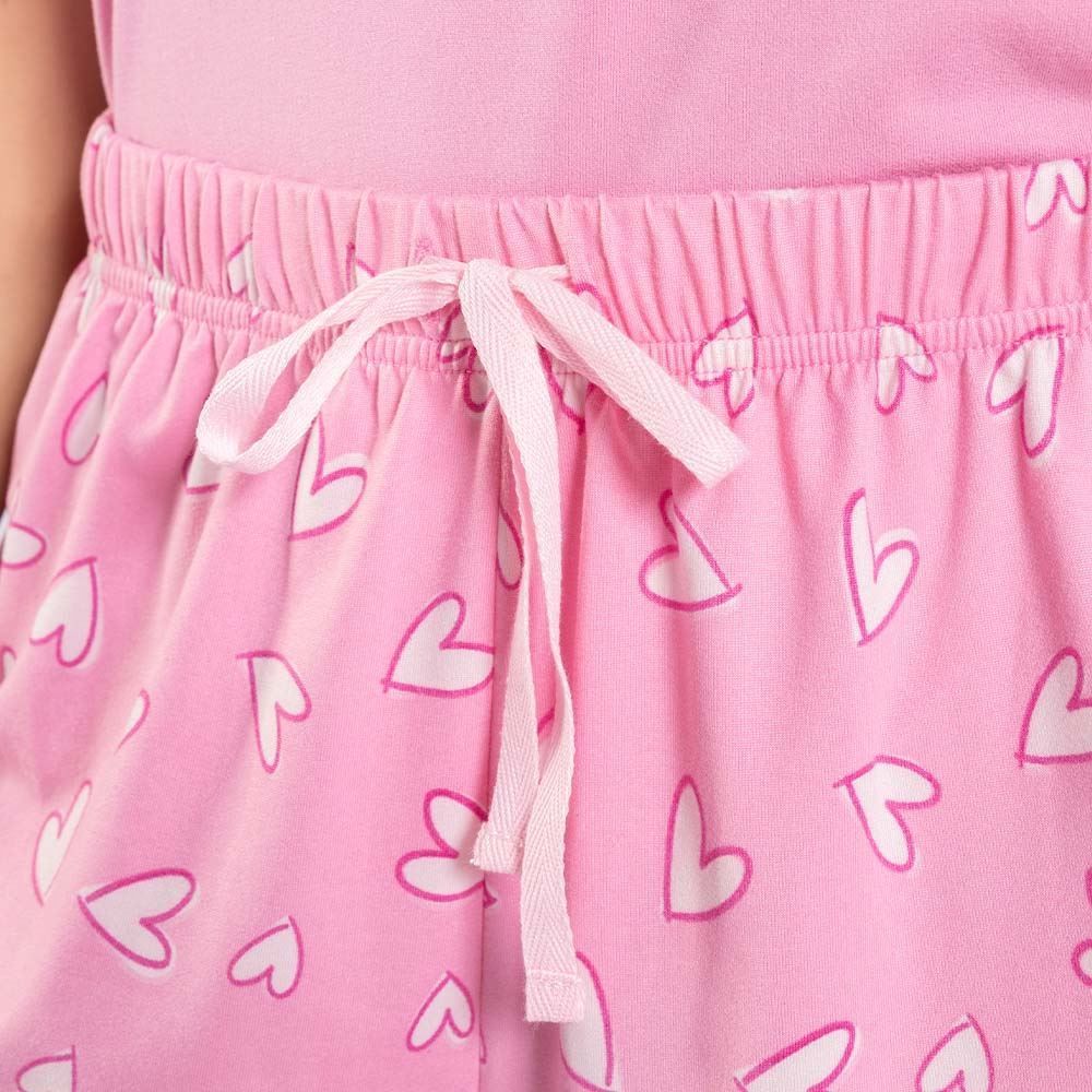 Pijama Feminino Curto Peletizado Camila Moretti