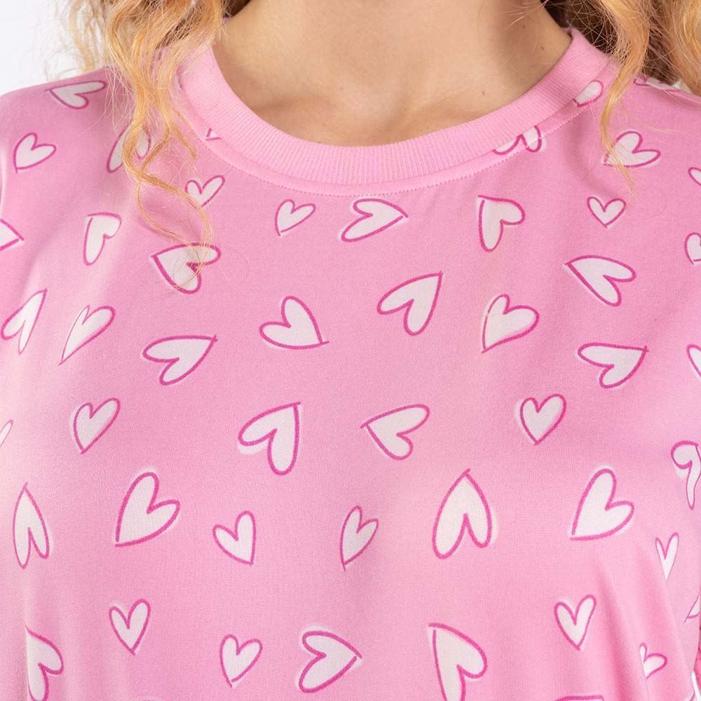 Pijama Feminino Curto Peletizado Camila Moretti