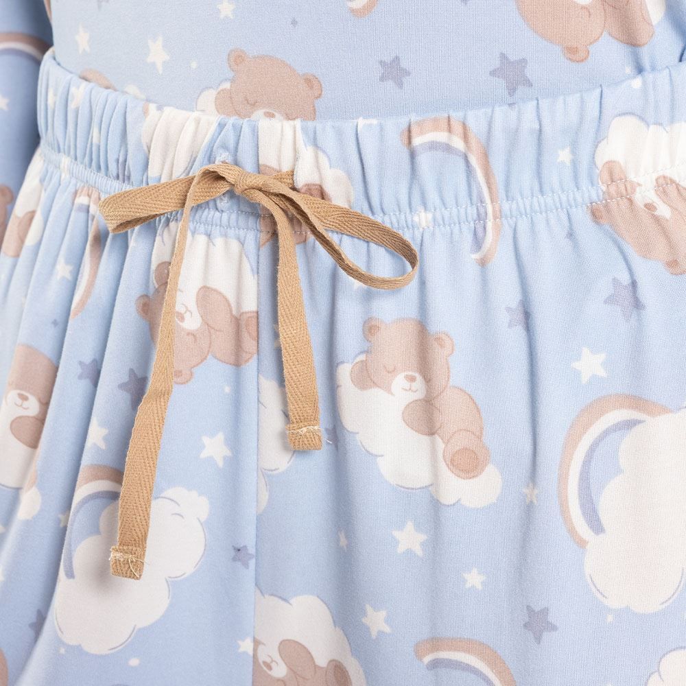 Pijama Feminino Curto Peletizado Camila Moretti