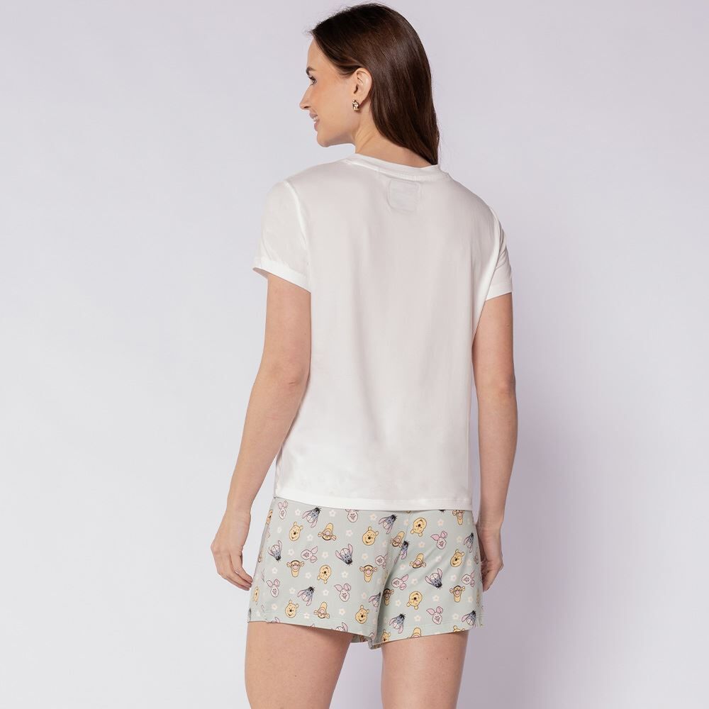 Pijama Feminino Curto Peletizado Disney