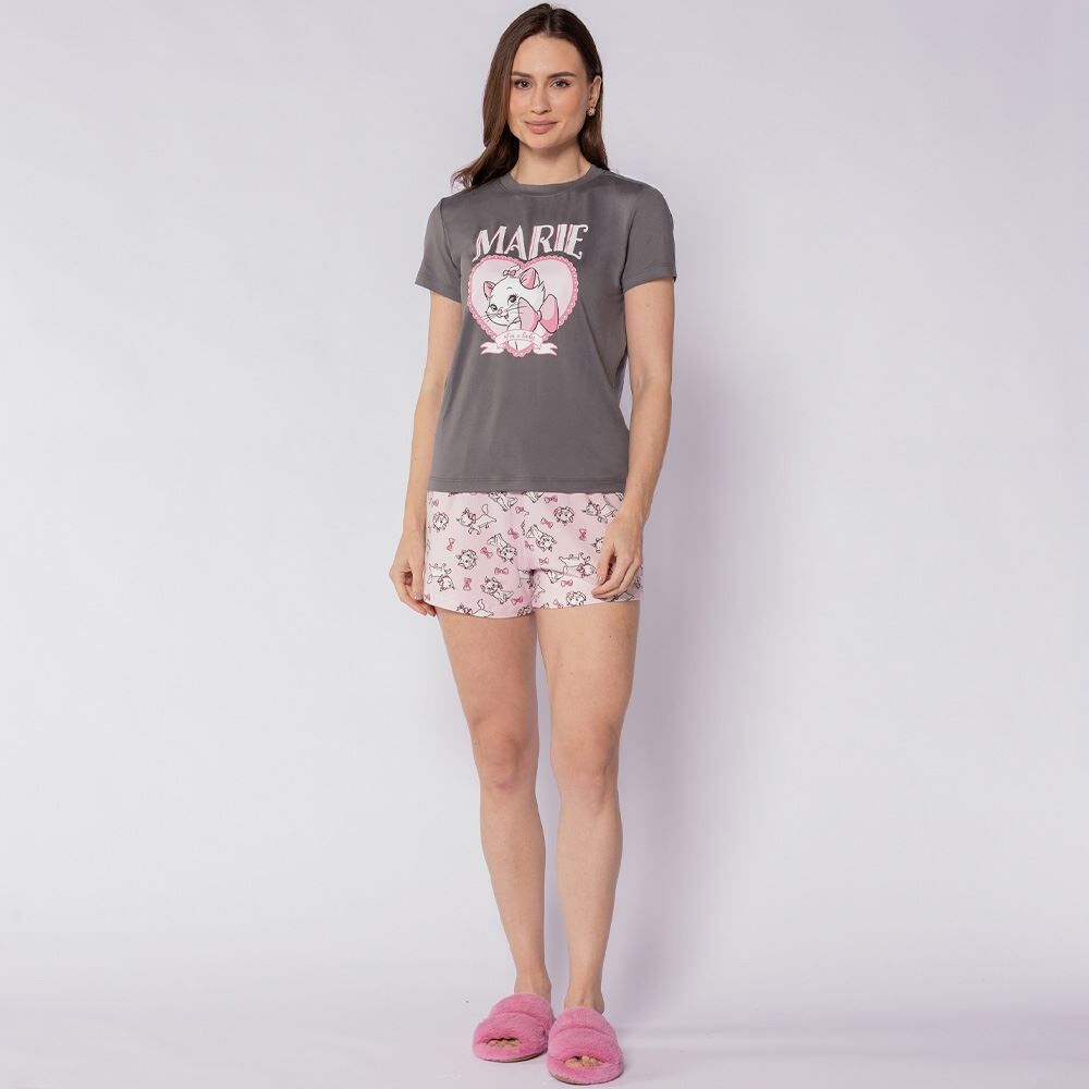 Pijama Feminino Curto Peletizado Disney