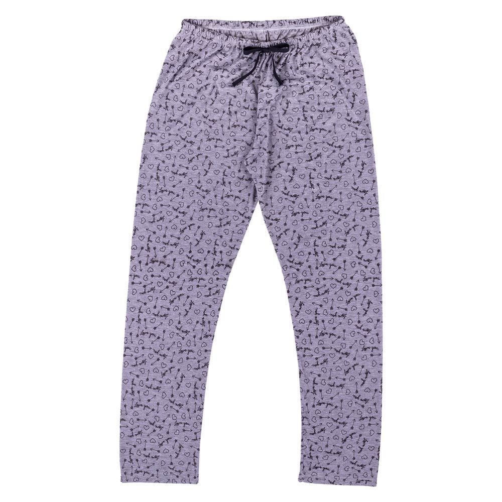 Pijama Feminino Longo Coração Holla