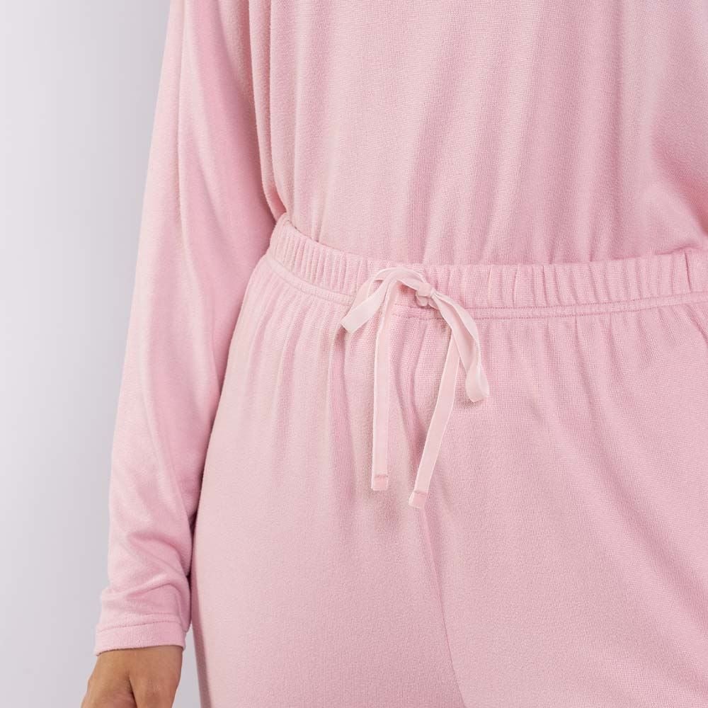 Pijama Feminino Longo Gola V Camila Moretti