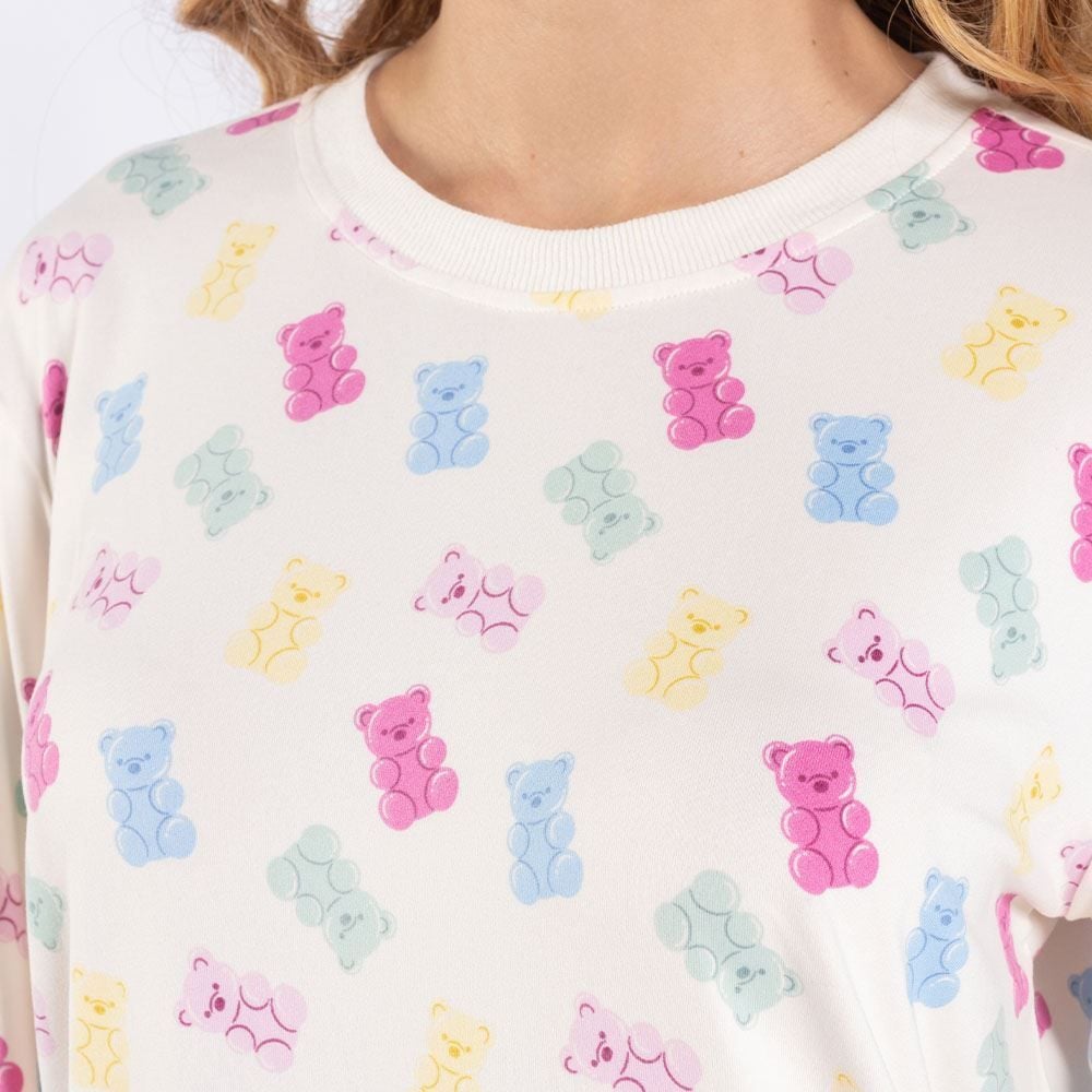 Pijama Feminino Longo Peletizado Camila Moretti