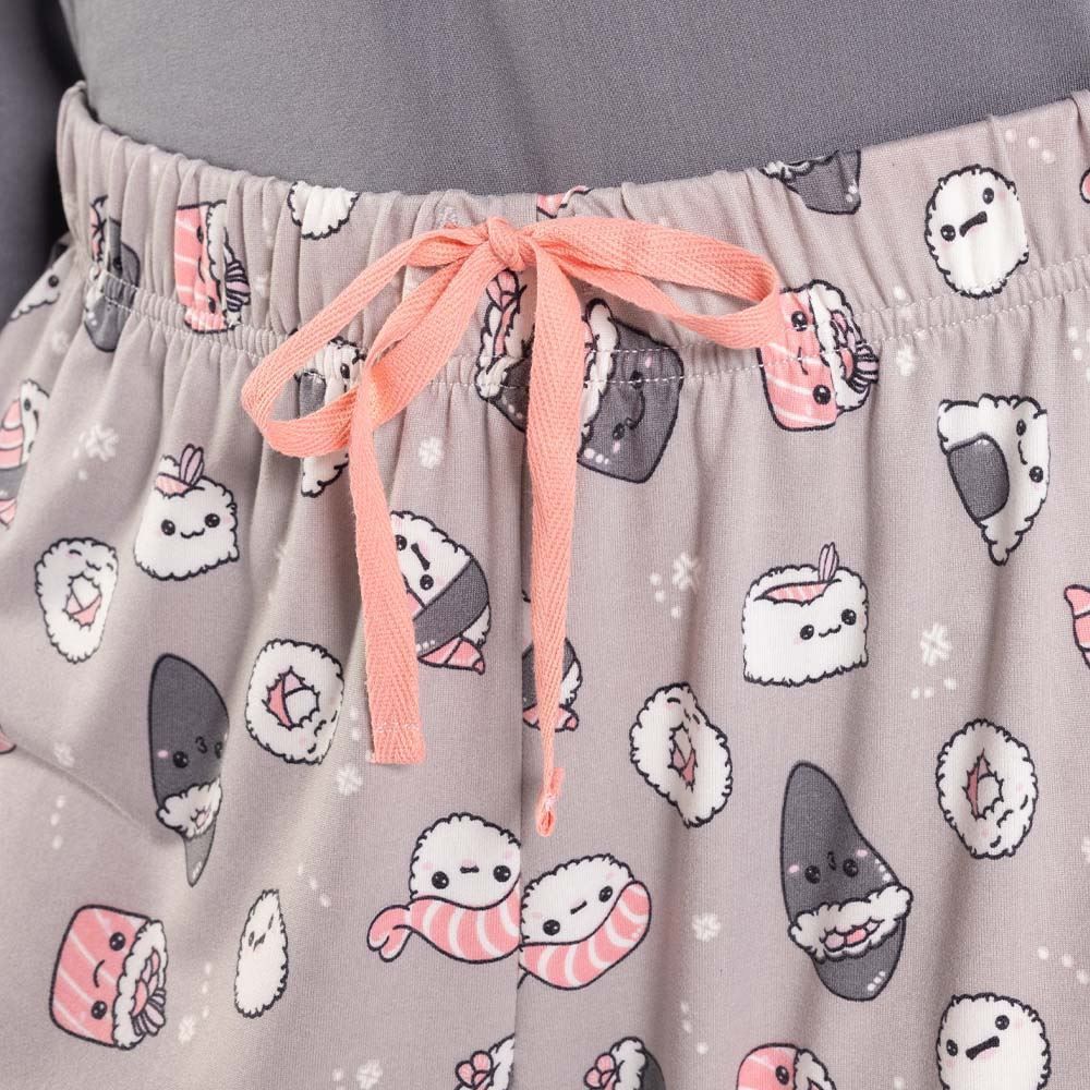 Pijama Feminino Longo Peletizado Camila Moretti