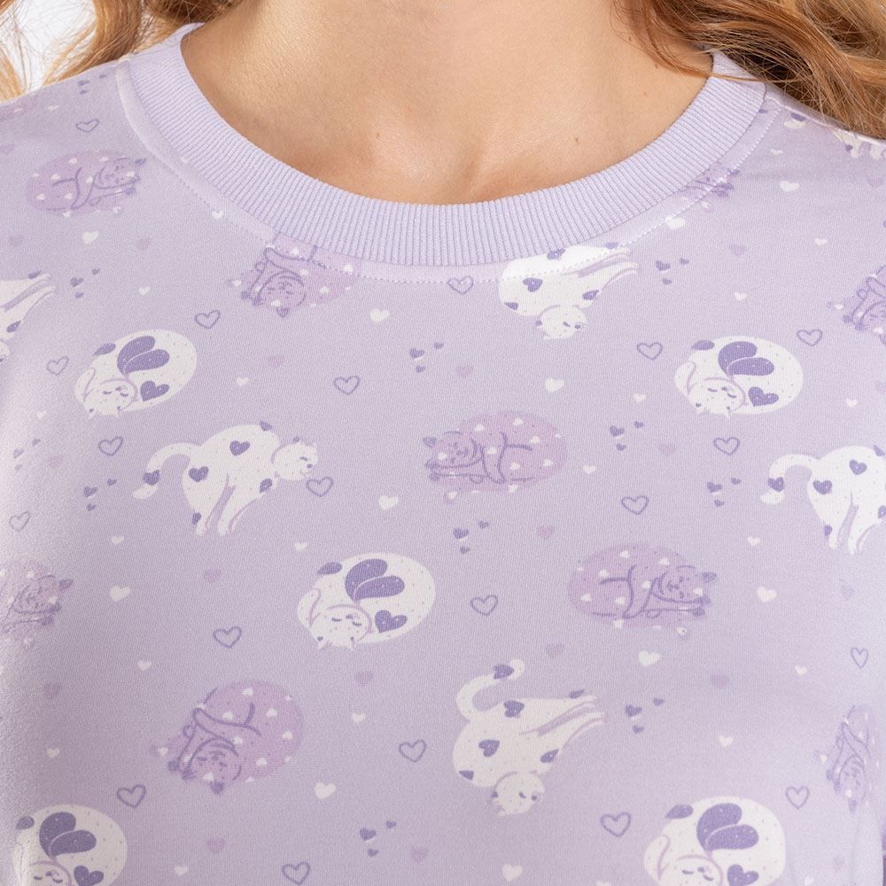Pijama Feminino Longo Peletizado Camila Moretti