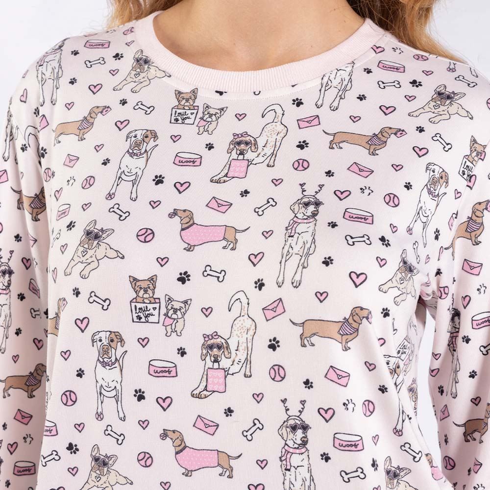 Pijama Feminino Longo Peletizado Camila Moretti
