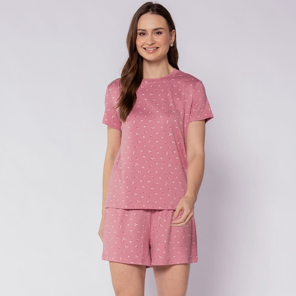 Pijama Feminino Peletizado Camila Moretti