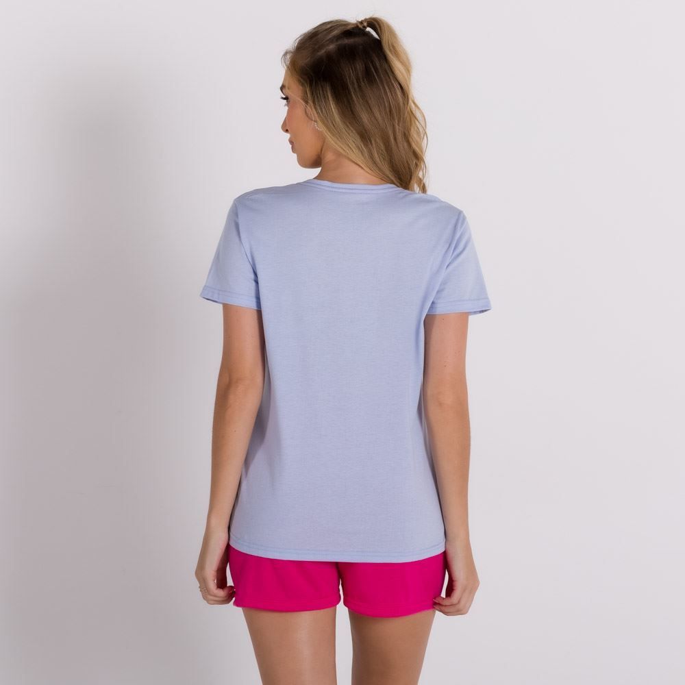 Pijama Heart Com Short Holla