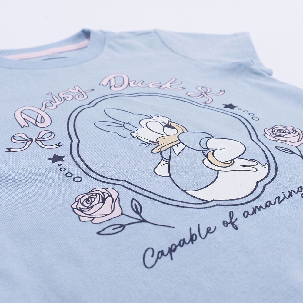 Pijama Infantil Menina 1 a 3 Anos Curto Margarida Disney