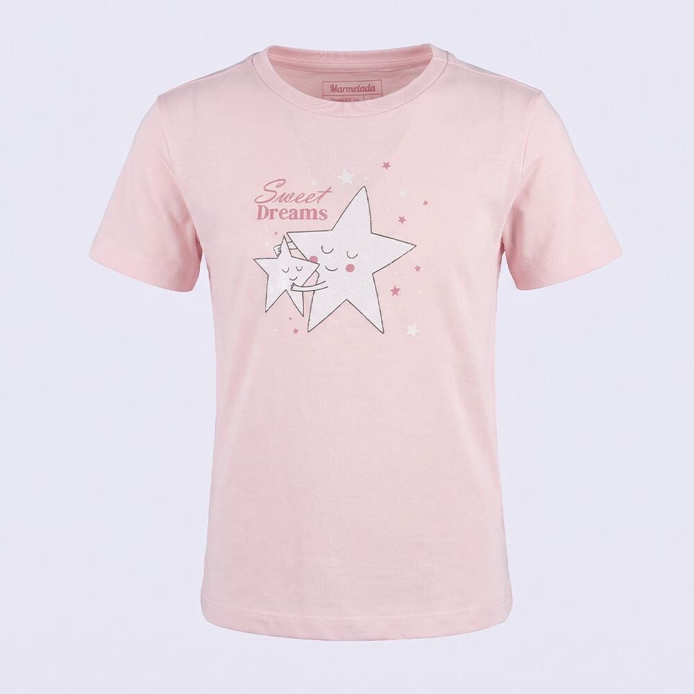 Pijama Infantil Menina 4 a 10 Anos Curto Em Algodão Marmelada