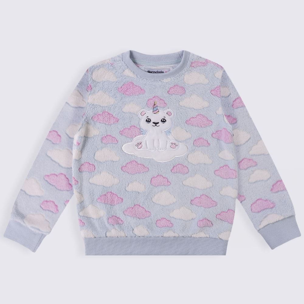 Pijama Infantil Menina 4 a 10 Anos Magic Sky Marmelada