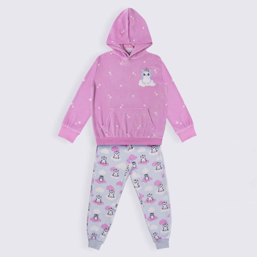 Pijama Infantil Menina 4 a 10 Anos Magic Sky Marmelada