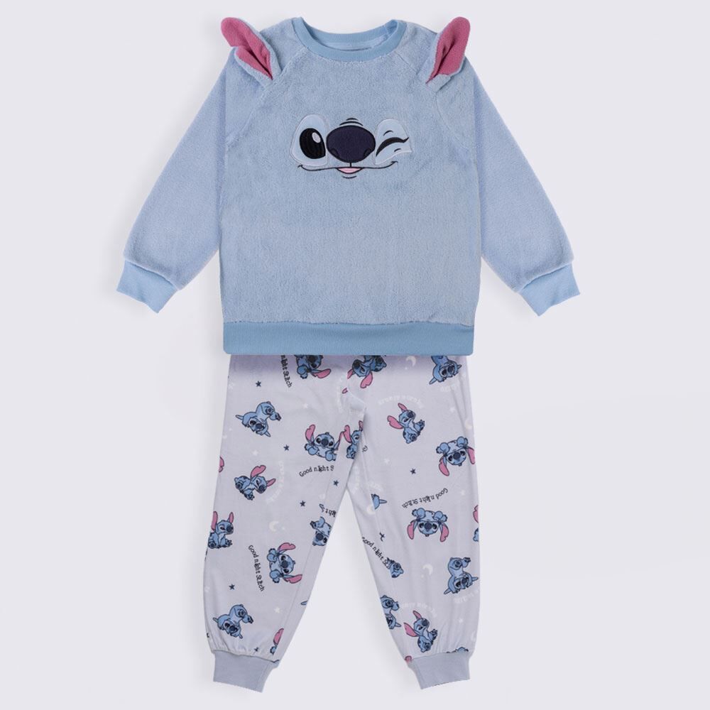 Pijama Infantil Menina 4 a 10 Anos Orelha 3D Disney